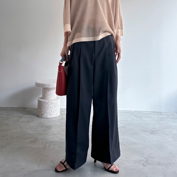 ドゥ アルシーヴ（Doux archives）/センターシーム2タックワイド