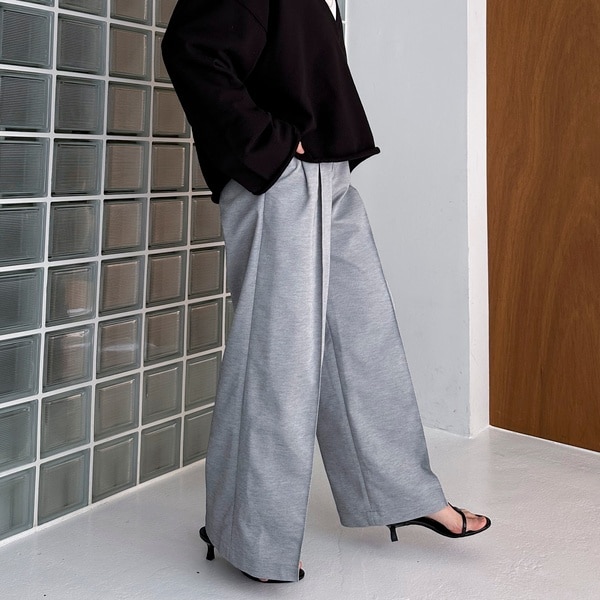 ドゥ アルシーヴ（Doux archives）/センターシーム2タックワイド