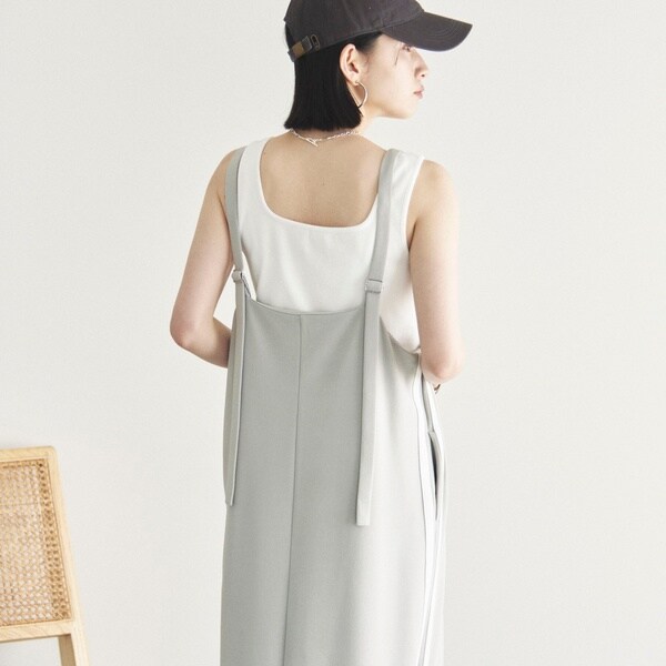 ドゥ アルシーヴ（Doux archives）/サイドラインキャミワンピースの