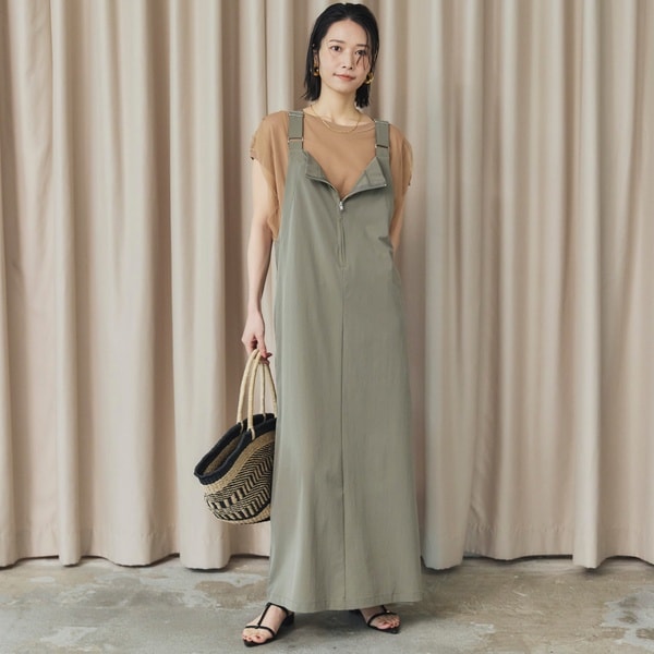 ドゥ アルシーヴ（Doux archives）/ＵＶ・接触冷感ウォッシャブルフロントＺＩＰジャンスカ