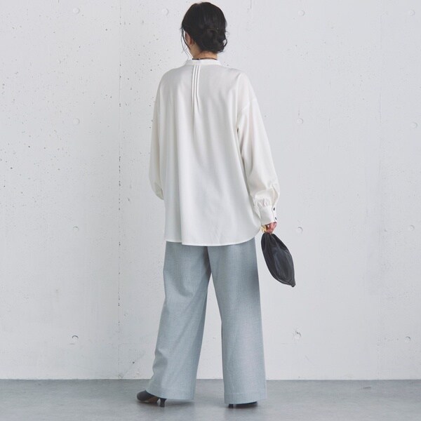 ドゥ アルシーヴ（Doux archives）/ソフトフランネルベイカーパンツ