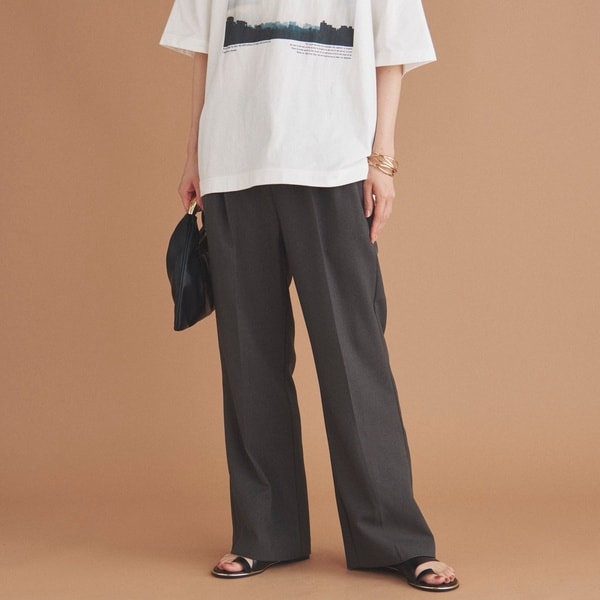 ドゥ アルシーヴ（Doux archives）/イージーフレアーパンツ