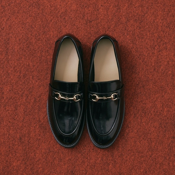 ドゥ アルシーヴ（Doux archives）/エナメルローファー