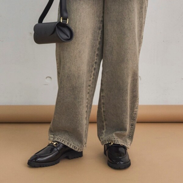 NEW】ドゥ アルシーヴ（Doux archives）/エナメルローファー