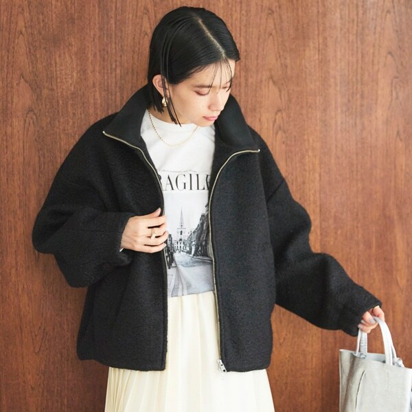 ドゥ アルシーヴ（Doux archives）/ブークレドルマンブルゾンの通販は