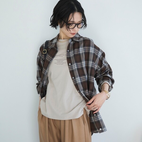 ドゥ アルシーヴ（Doux archives）/チェックシャツ