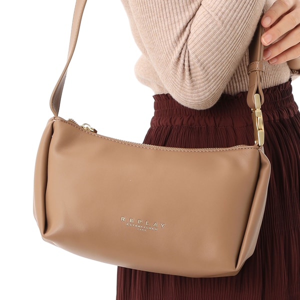 リプレイ（REPLAY）/PU ソフトエンボスミニショルダーバッグ