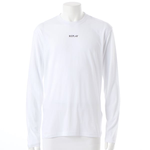 リプレイ（REPLAY）/コットンレーヨンジャージー ロングスリーブTシャツ