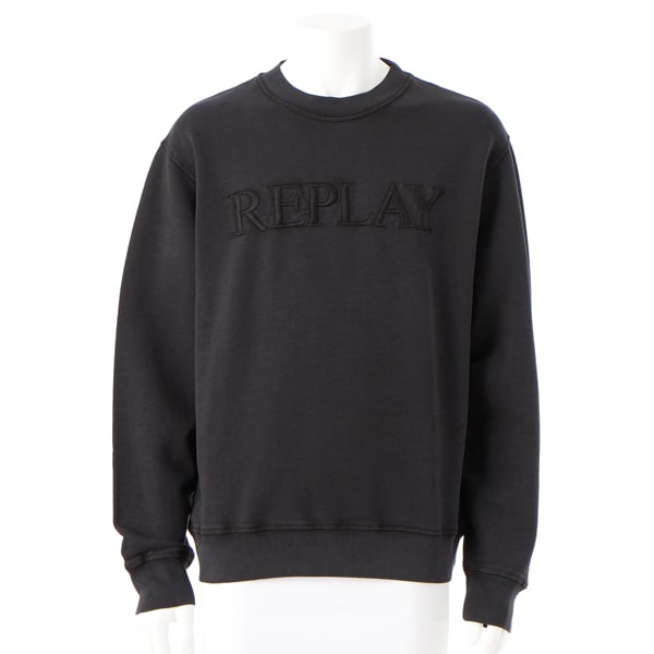 リプレイ（REPLAY）/オーガニックコットン ロゴフリース