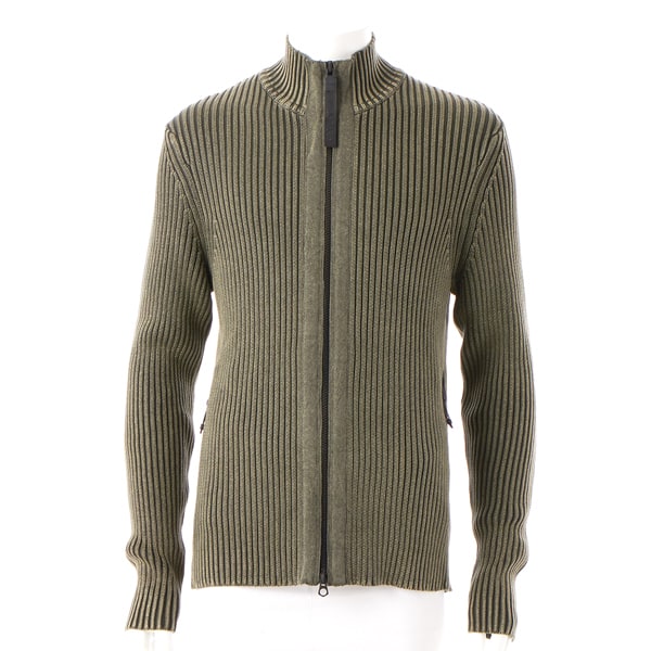 リプレイ（REPLAY）/リアクティブダイ ヘビーウォッシュコットンフルジップセーター