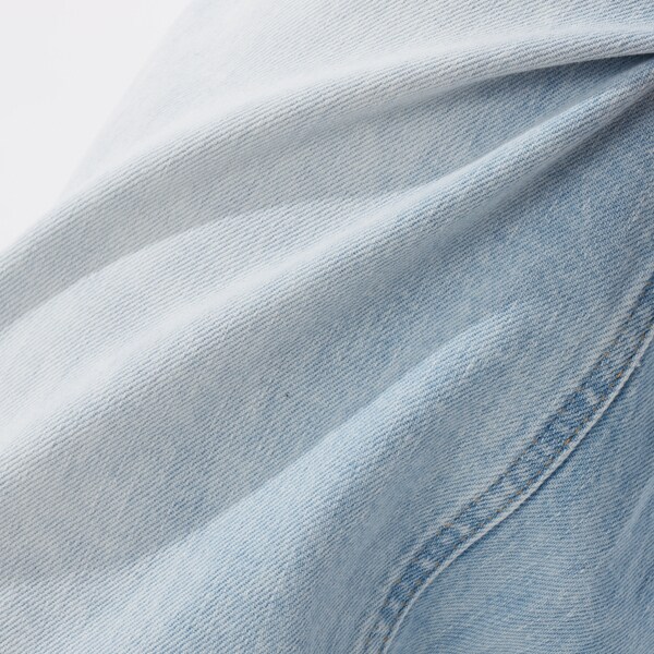 リプレイ（REPLAY）/ワイドレッグCARYブライトブルーコンフォートデニム