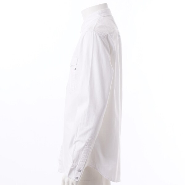 リプレイ（REPLAY）/ホワイトコットンツイルシャツ リプレイ（REPLAY）/ホワイトコットンツイルシャツ