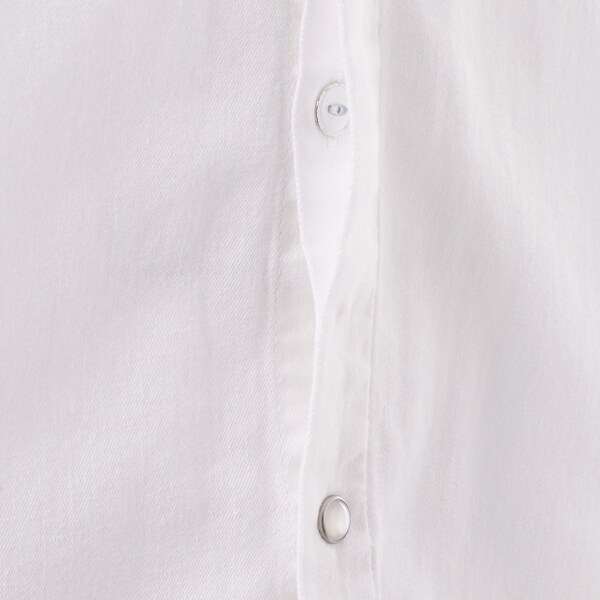 リプレイ（REPLAY）/ホワイトコットンツイルシャツ
