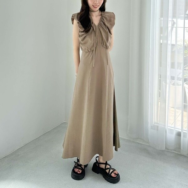 ドゥ アルシーヴ（Doux archives）/ノースリバルーンワンピース ドゥ アルシーヴ（Doux archives）/ノースリバルーンワンピース