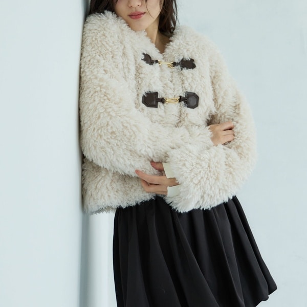 アルシーヴ（archives）/フロントビットプードルファーコート