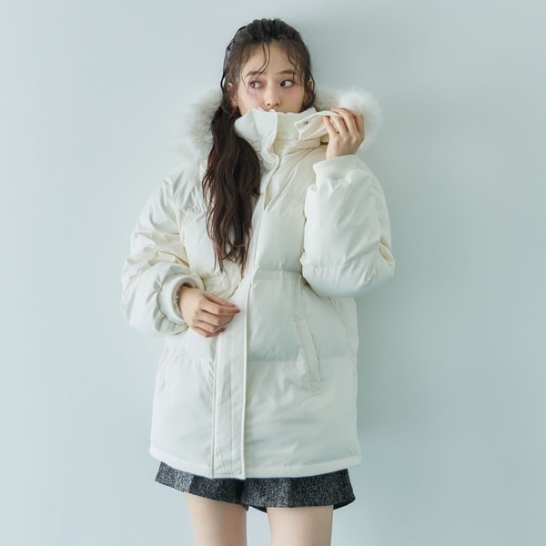 アルシーヴ（archives）/マルチｗａｙファーフード中綿ブルゾン