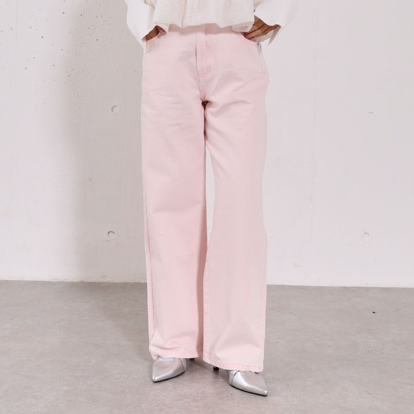 アルシーヴ（archives）/カラーストレートデニム