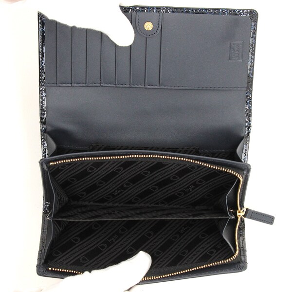 ホワイ（WHY）/ハーネスパテント フラップロングウォレット