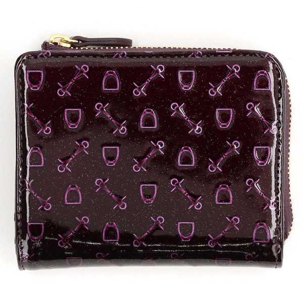 ホワイ（WHY）/ハーネスパテント L字ジップショートウォレット