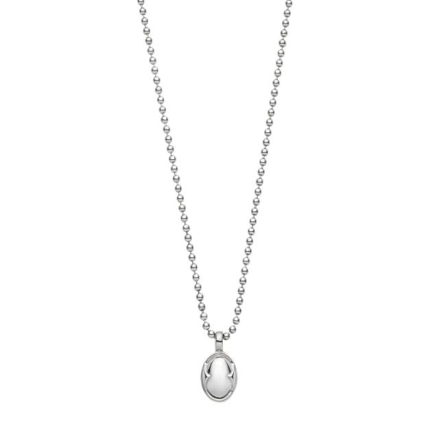 LAH L.A.H グレイン・ネックレス 全長50cm シルバーネックレス LAH L.A.H グレイン・ネックレス 全長50cm シルバーネックレス