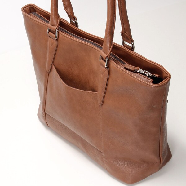 ミストフォルツァ/【MistoForza】フェイクレザー トートバックの通販は