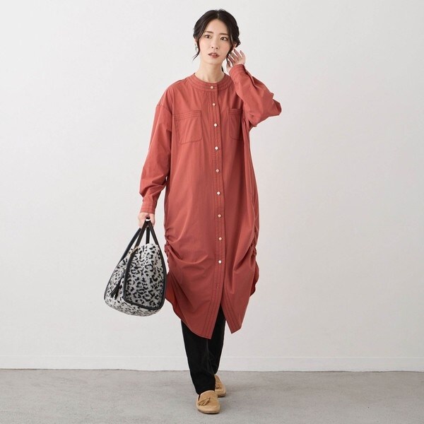 ニコルホワイト（NICOLE WHITE）/サイド裾ドロストワンピースの通販は 4,988円