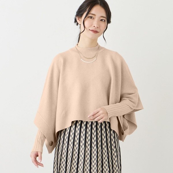 ニコルホワイト（NICOLE WHITE）/ニットスヌードポンチョ アンサンブルの通販は 6,490円