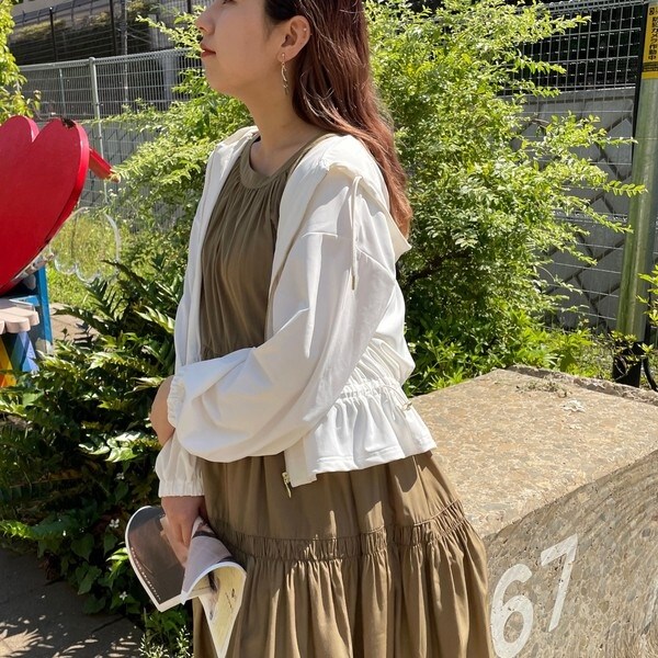 ニコルホワイト（NICOLE WHITE）/ラッシュガードドロストブルゾンの通販は 6,490円