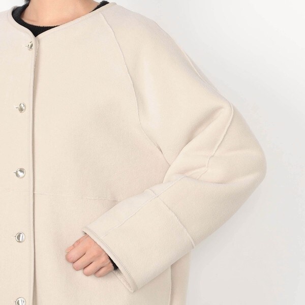 ニコルホワイト（NICOLE WHITE）/【WALDO】リバーシブルコート