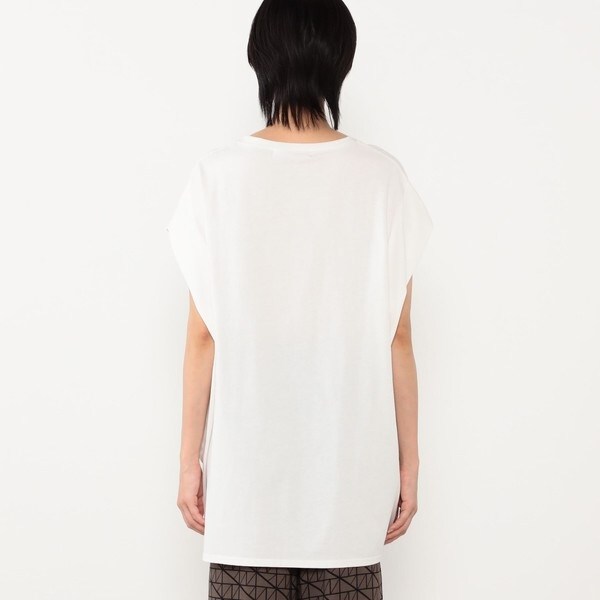 ニコルホワイト（NICOLE WHITE）/フロントロゴチュニック丈ビッグT