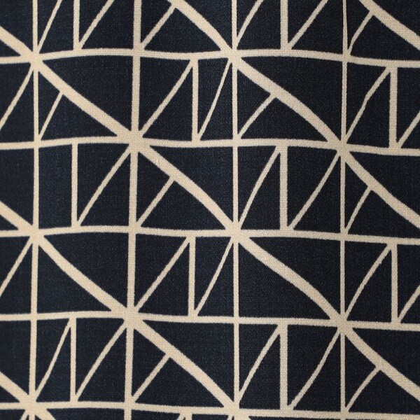 ニコルホワイト（NICOLE WHITE）/ウエストドロスト使い幾何学柄ワイド