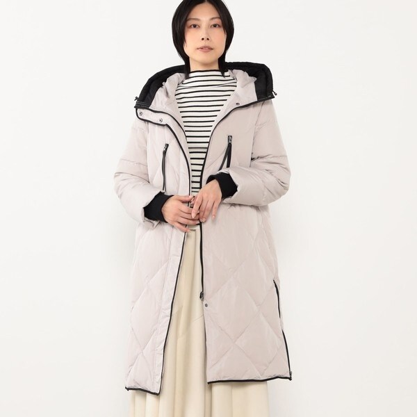 ニコルホワイト（NICOLE WHITE）/【WALDO】ダウンミドルコート