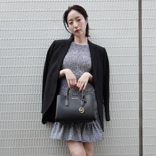 マイケル・コース（Michael Kors）/RUTHIE ペブルレザー サッチェル