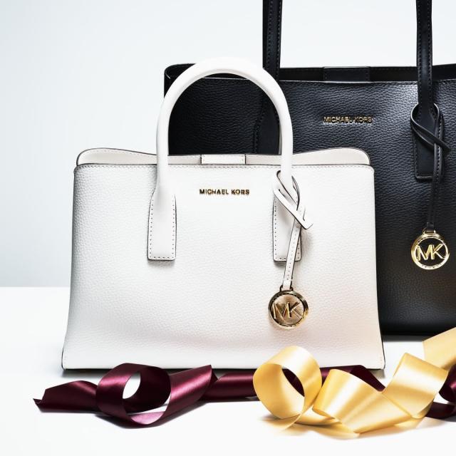 マイケル・コース（Michael Kors）/RUTHIE ペブルレザー サッチェル スモール