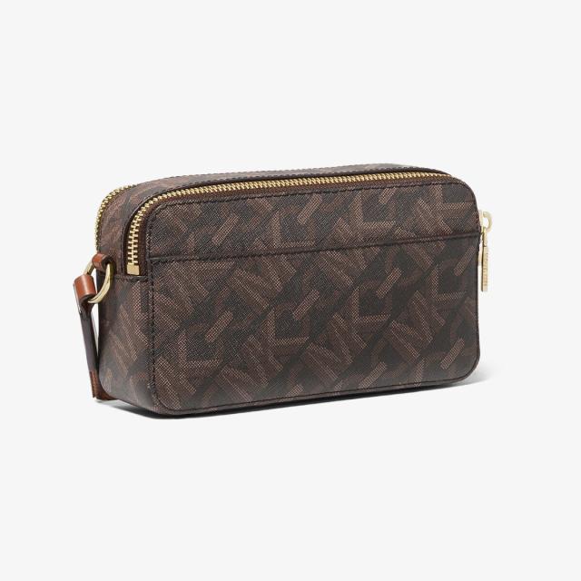 マイケル・コース（Michael Kors）/JET SET エンパイア シグネチャーロゴ ストライプ ダブルジップ カメラバッグ スモール_3