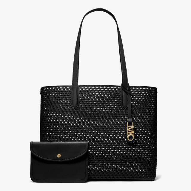 マイケル・コース（Michael Kors）/ELIZA ウーヴン レザー トート エクストララージ