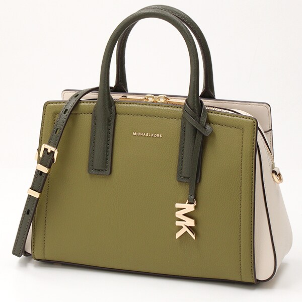 マイケル・コース（Michael Kors）/LAILA カラーブロック ぺブルレザー サッチェル スモール_5