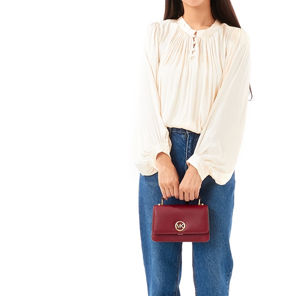 マイケル・コース（Michael Kors）/DELANCEY トップハンドル チェーン クロスボディ スモール