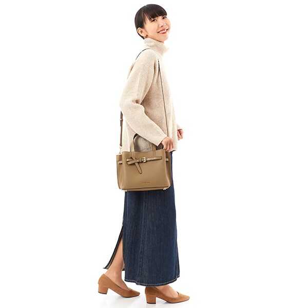 マイケル・コース（Michael Kors）/EMILIA ペブルレザー サッチェル