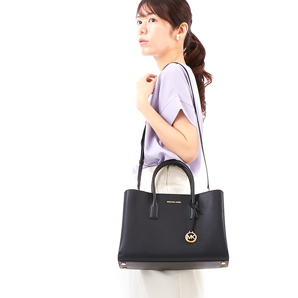 マイケル・コース（Michael Kors）/RUTHIE ペブルレザー サッチェル ラージ
