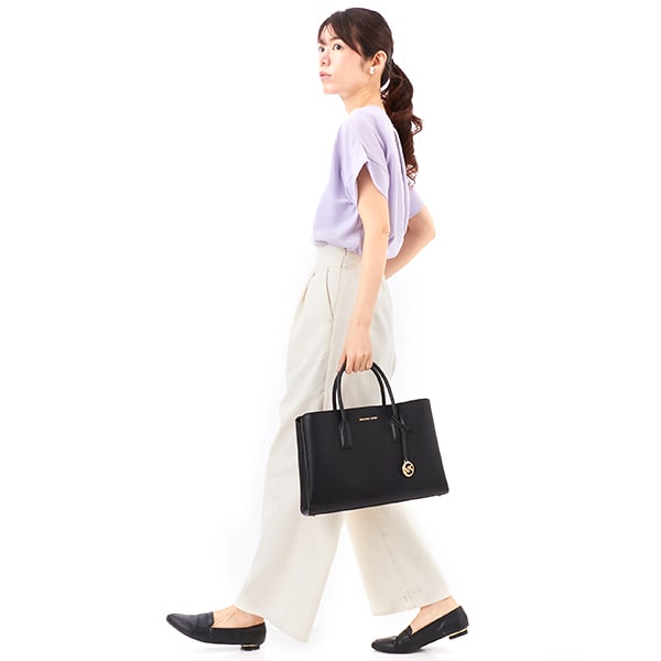 マイケル・コース（Michael Kors）/RUTHIE ペブルレザー サッチェル ラージ_9