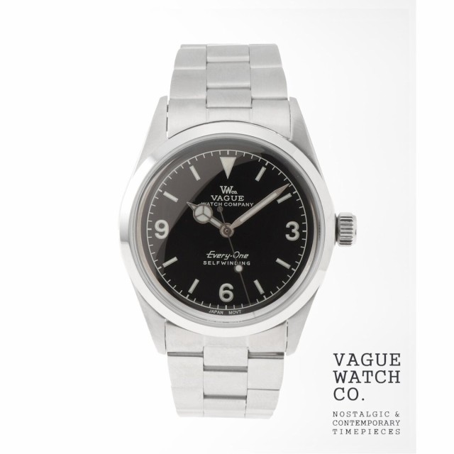 ヒロブ（HIROB）/【VAGUE WATCH / ヴァーグウォッチ】Every−One Black 34ｍｍ