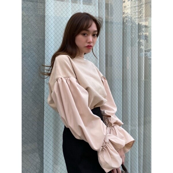 リップサービス（LIPSERVICE）/ボリュームスリーブスウェットトップス(WEB限定)の通販は 4,990円