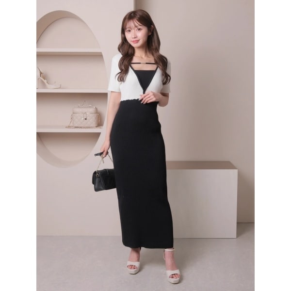 【momo】LIP SERVICEワンピース2着 momo】LIP SERVICEワンピース2着 リップサービス LIP SERVICE