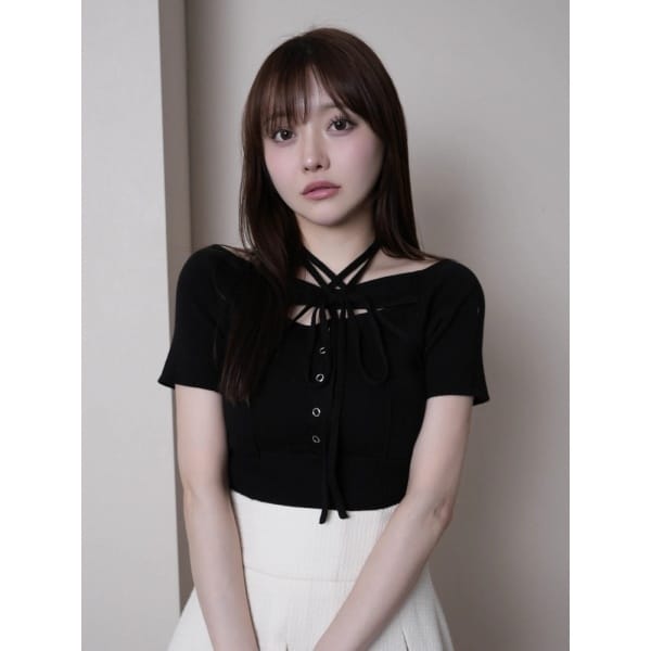 中古】nest Robe 25SS コットンリネンギャザースカート 01251-1123