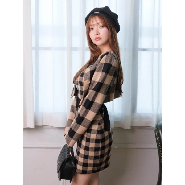 リップサービス（LIPSERVICE）/レトロチェックアンサンブル