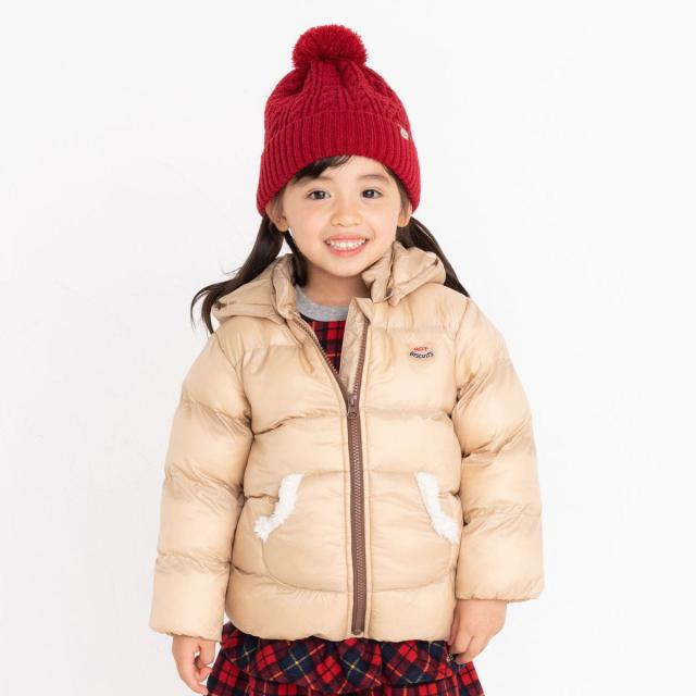 ミキハウス ホットビスケッツ/高機能 グースリー素材 中綿ジャンパーの