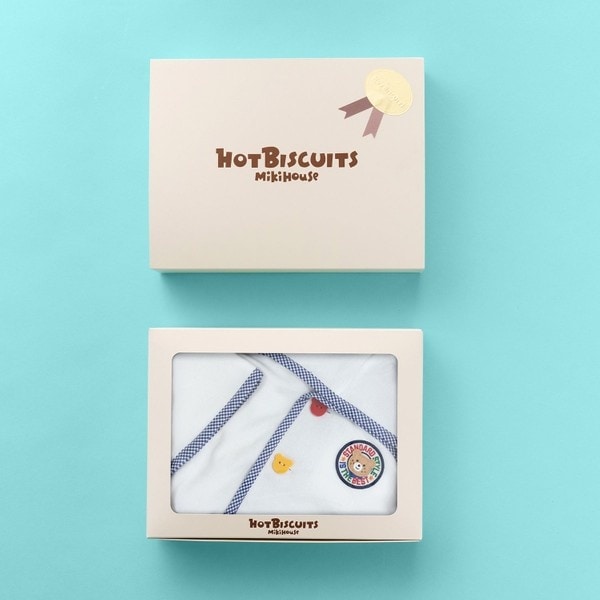 ミキハウス ホットビスケッツ（MIKIHOUSE HOT BISCUITS）/ポンチョセット【BOX付き】