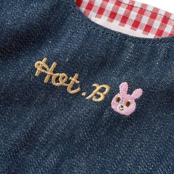 ミキハウス ホットビスケッツ（MIKIHOUSE HOT BISCUITS）/さくらんぼ刺繍 ジャンパースカート＆ブラウスセット【BOX付き】_6