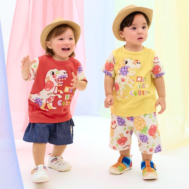 ミキハウス ホットビスケッツ（MIKIHOUSE HOT BISCUITS）/【ビーンズ×フルーツシリーズ】6分丈ハーフパンツ_12